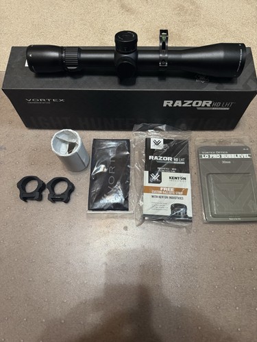 Vortex Optics Razor HD LHT 3-15x42 SFP HSR-5 MIL RAD Scope W/ Level ...