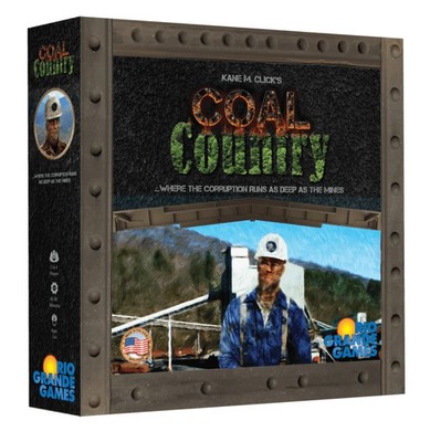 Coal Country Board Game Rio Grande Games, NEW SEALED Strategy Worker Placement