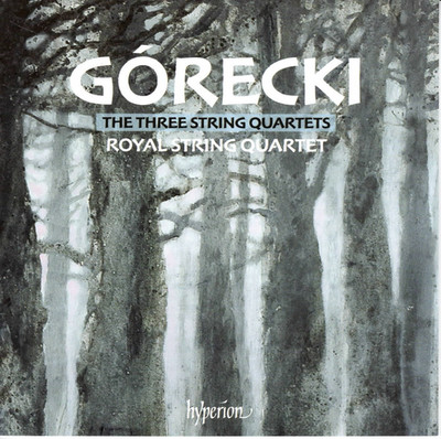 2 CDs Górecki THE THREE STRING QUARTETS Royal String Quartet | excellent (C8865)