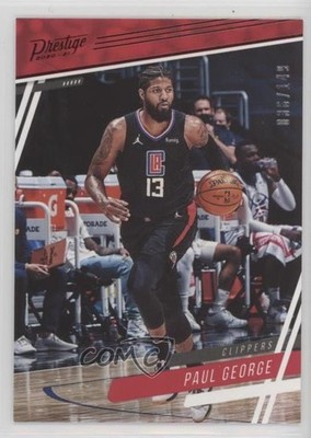 2020-21 Panini Chronicles Prestige Red 36/149 Paul George #62 0jr6