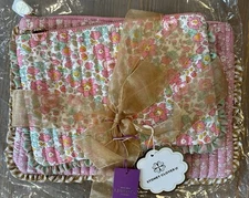 Stoney Clover Lane Liberty Flat Pouch Set NWT (med&large Only)