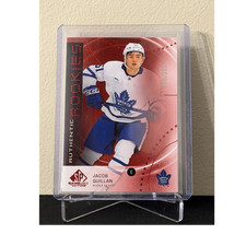 2025-26 Upper Deck SP Game Used Authentic Rookies #AR-JQ Red /399 Quillan Leafs