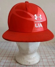 Under Armour UA Cap Hat Red Youth One Size Embroidered