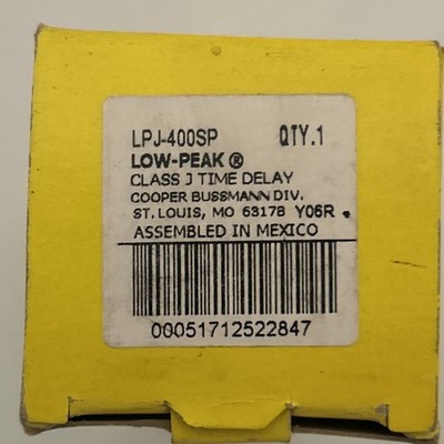 Basman LPJ-400SP Electrical Fuse~