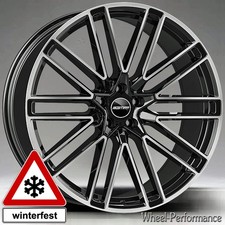 24 Zoll GT10 Felgen 10x24 5x120 ET35 schwarz poliert für Land Rover Range Rover