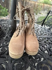 Men's Vibram Military Lace Up Combat Boots: 14R