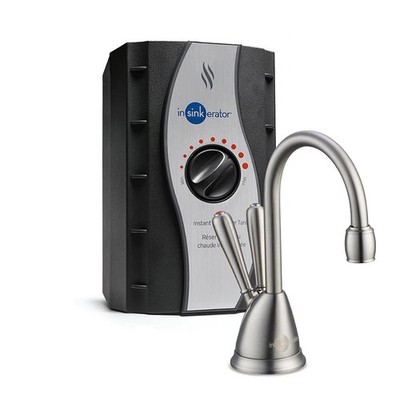 InSinkErator View Instant Hot & 10.00 x 11.50 x 0.00 inches, Satin Nickel