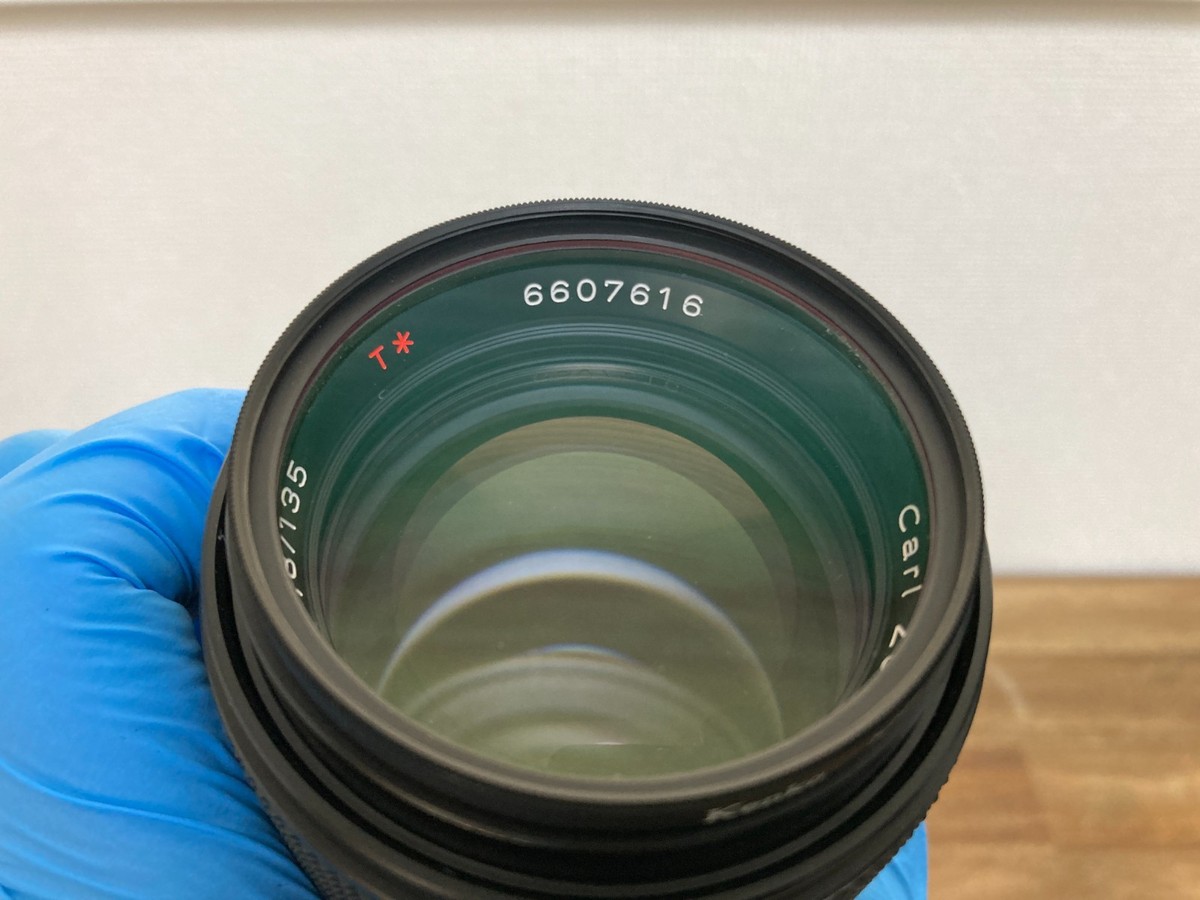 CONTAX Carl Zeiss Sonnar 135mm F2.8 ケース付 🎦 [N MINT w/Case] Contax Carl Zeiss Sonnar T* 135mm f2.8