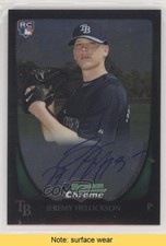 2011 Bowman Chrome Rookie Auto Jeremy Hellickson #199 Auto READ c2c