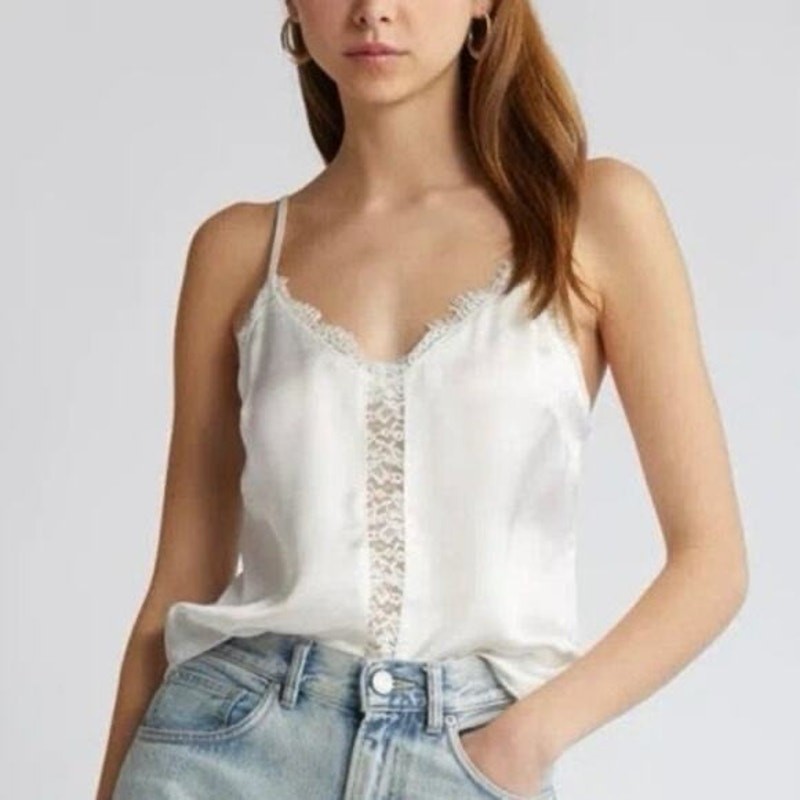 Open Edit satin-y tank