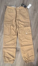U.S. Polo Association Youth Boys' Cargo Pants Khaki, Ages 7-17 Years