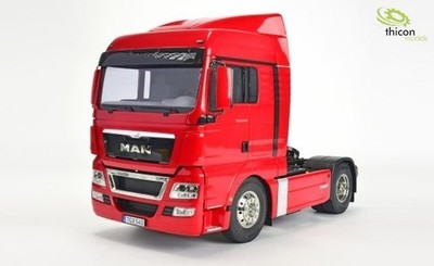 1:14 RC MAN TGX 18.540 XLX 4x2 rot lackiert 2Achs Tamiya 300056332