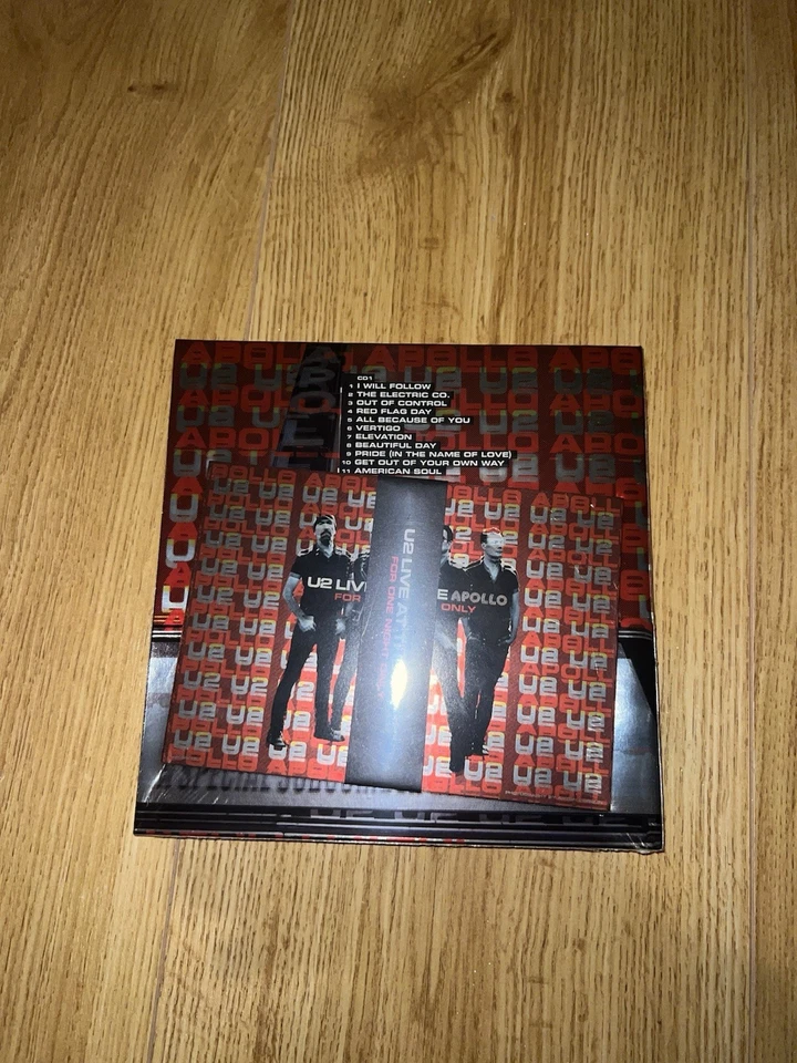 U2 Live at the Apollo - 2CD Set - SEALED -  Subscriber Gift Fan Club - Image 2 of 2
