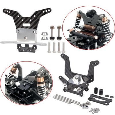 Carbon Front Rear Shock Tower Für Tamiya DT-02 Holiday Buggy Fighter Buggy
