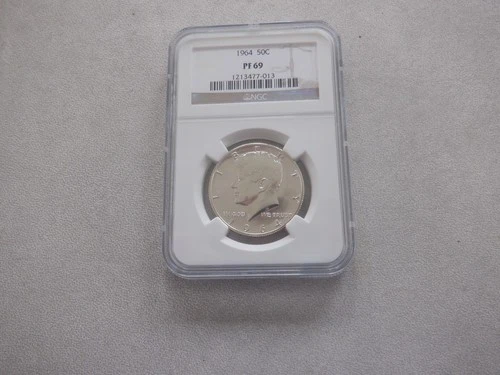 1964 Kennedy Half Dollar NGC PF 69