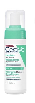 CeraVe Air Foam Cleanser 5 fl oz Face Wash Rebalancing Normal Skin