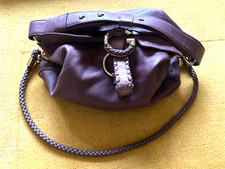 Gucci G Wave Hobo large purple leather bag in EXCELLENT CONDITION.