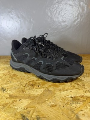 Merrell Fiery Gore-Tex Walking Wanderschuhe UK Größe 9 schwarz Trailstiefel