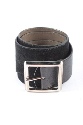 FABIANI Stoffgürtel Damen Gürtel Gr. DE 95 schwarz Casual-Look