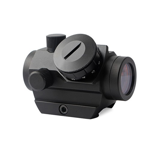 Micro Red Dot Sight Scope 3 MOA 1x25mm Reflex Sight W/ 1'' Riser 20mm Rail Mount - Picture 11 of 17