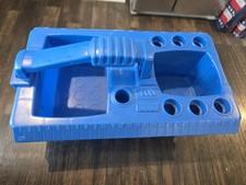 Fisher Price Drillin' Action Tool Caddy Tool Box Only Blue 2009