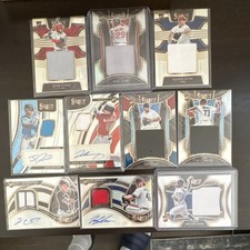 Panini 2021 Select MLB 10 Card Lot – Rookie Patch Auto – Yepez, Dalbec, Otto, D…