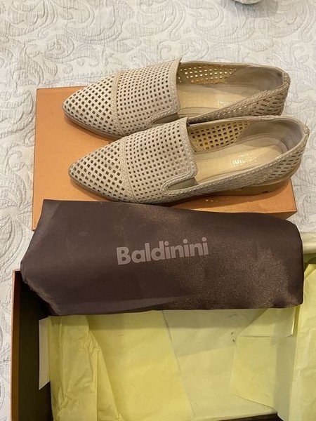 Women Baldinini Loafers Beige 37 #FQQ