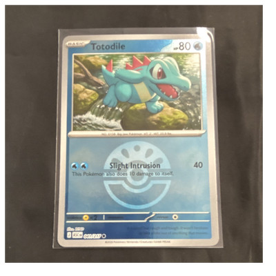 Totodile 041/217 Reverse Holo Common Reverse Friend Ball