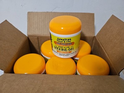 6x Jamaican Mango & Lime Locking Gel 6oz Manuka Honey Moringa Hair