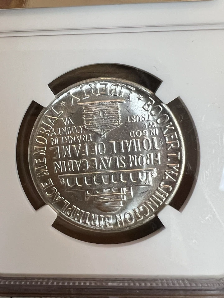 1951 50C Booker T Washington MS64 NGC - Image 4 of 4