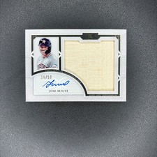 2025 Topps Definitive Jose Altuve Bat Patch Auto Relic #ARC-JA SP /50 Astros