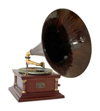 ANTIQUE VICTOR VI  PHONOGRAPH - BEAUTIFUL EXAMPLE w/ORIGINAL HORN