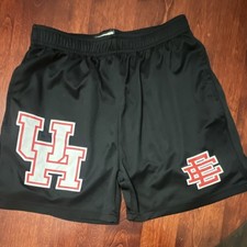 Eric Emanuel Men's Black Shorts UH Logo Size M