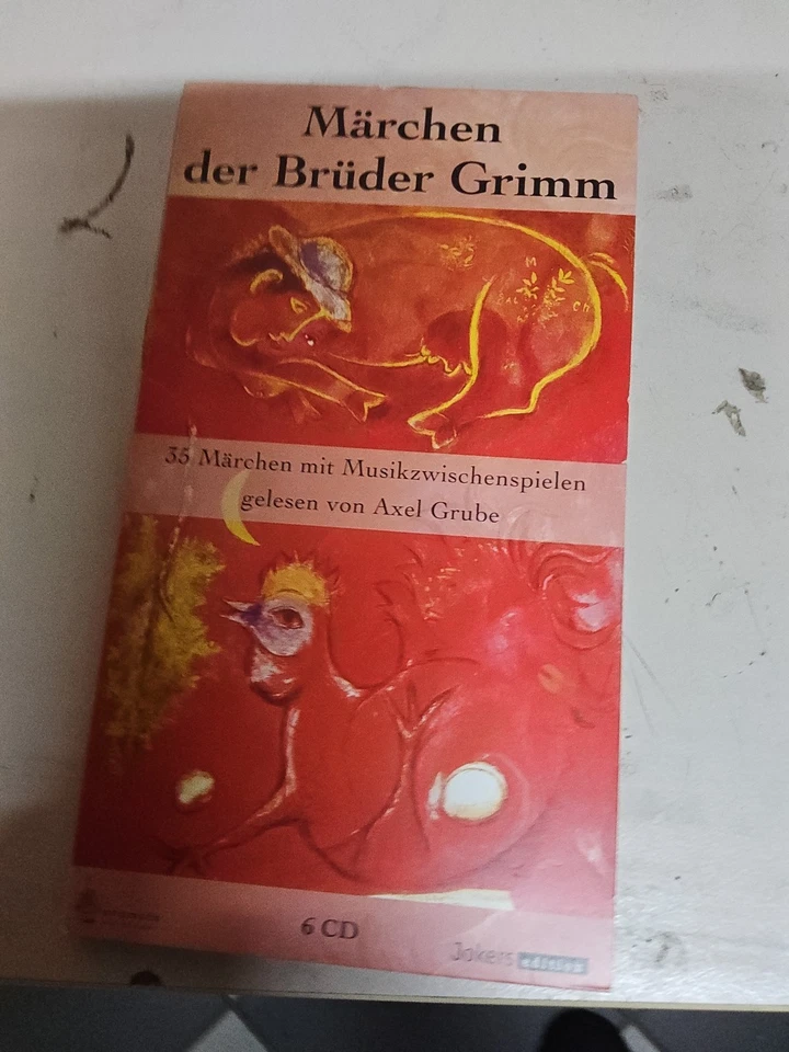 Die Schönsten Märchen der Brüder Grimm  - 6 CDs - Vorgelesen - Zustand  Sehr Gut