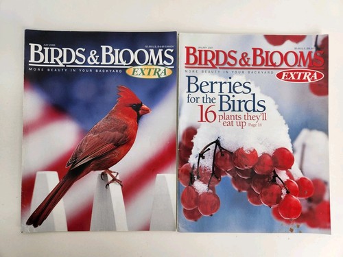 Vögel & Blüten Magazin Großpackung Kunst Restposten 13 Teile Vogelbeobachtung Gartenarbeit Bastler - Bild 5 von 8