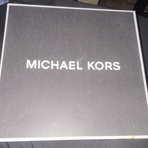Michael Kors Men's 2-Piece Accessory Set: Brown Wallet & Black Belt, Logo
