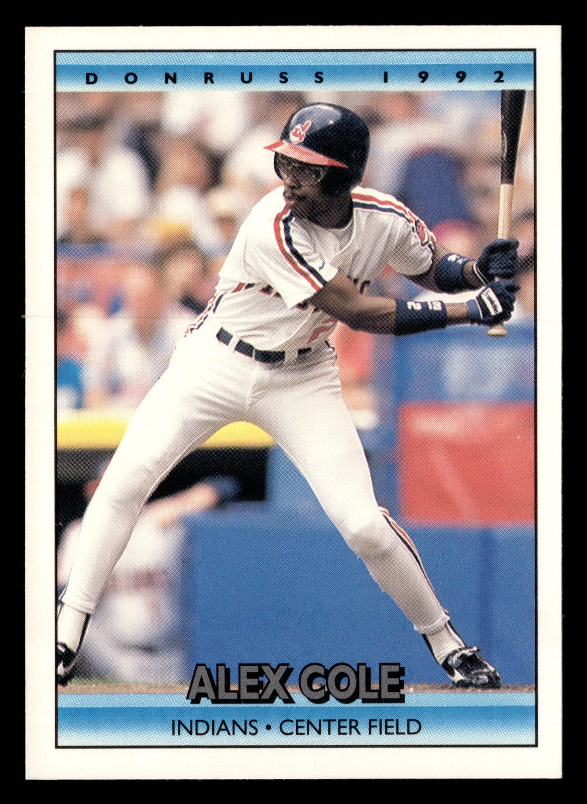 Alex Cole 1992 Donruss #220 Cleveland Indians BASEBALL *087