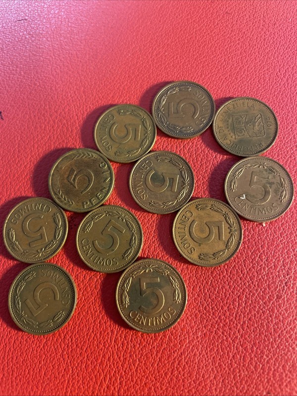 Variety Years Vintage 11 Paraguay 5 Centimos
