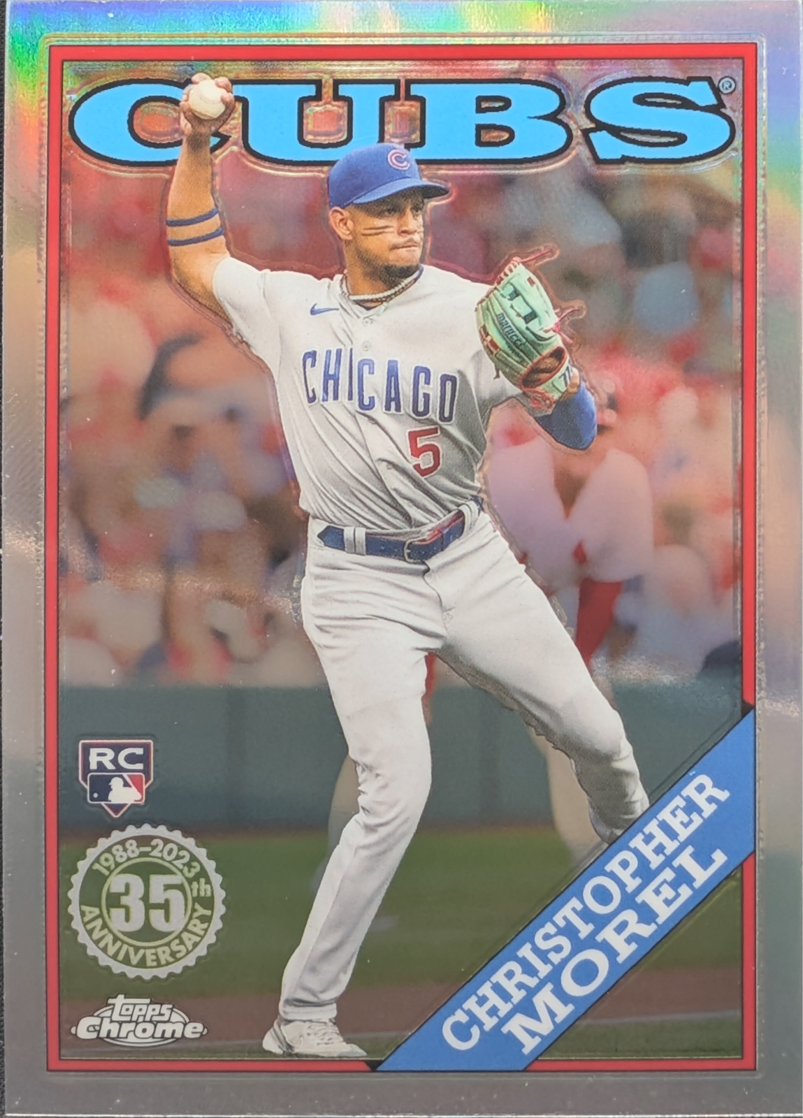 2023 Topps Chrome 1988 Topps Baseball #88BC-20 Christopher Morel Chicago Cubs