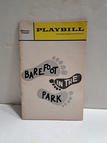 Biltmore Theater Playbill Barefoot In The Park Magazine Vol.3 June 1966 #6