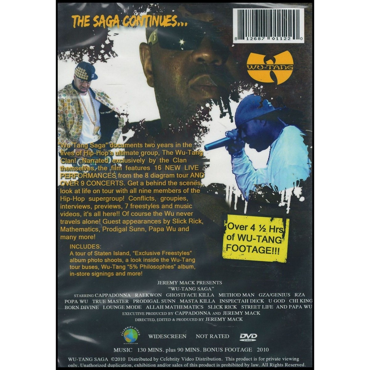 WU-TANG CLAN DVD 他HIPHOP VHS THE SHOW Wu Tang Clan (VHS, 1998, Wu Tang II Collection) for sale