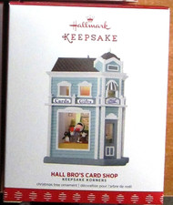 Hallmark 2017 Keepsake Korners Hall Bro's Card Shop ornament- NIB 