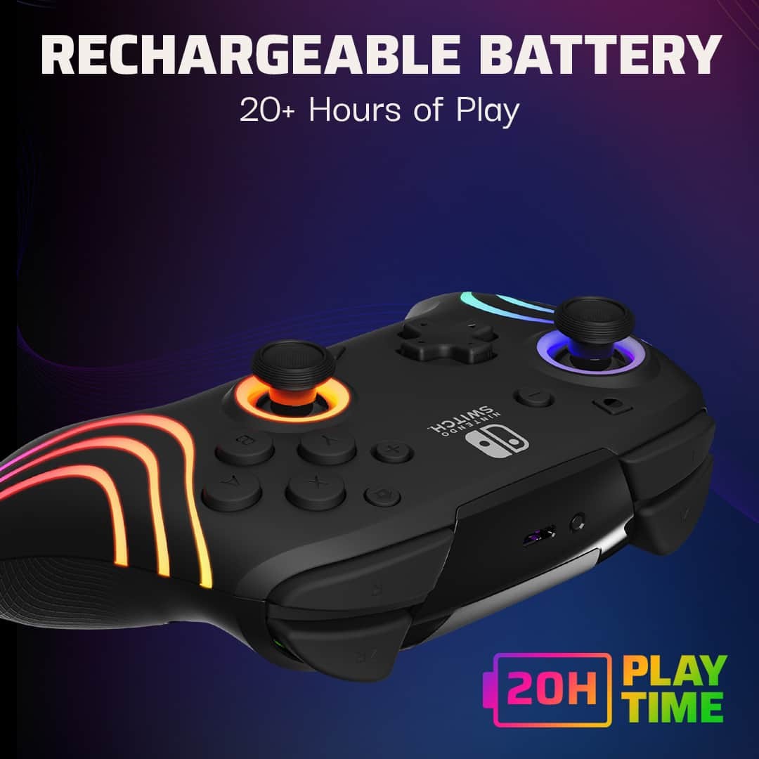 PDP - Afterglow Wave Wireless RGB Gaming Controller for