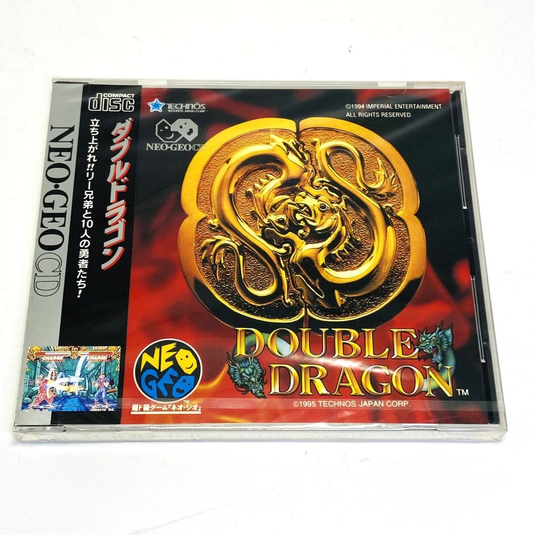 Double Dragon SNK Neo Geo CD JAPAN IMPORT OFFICIAL SEALED | eBay