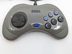 Sega Saturn HST-3200 Gray Console Complete Set Tested Japan NTSC-J