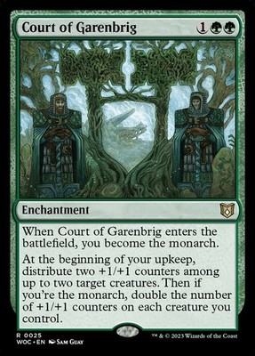 MTG Court of Garenbrig (25/215) Wilds of Eldraine Commander LP