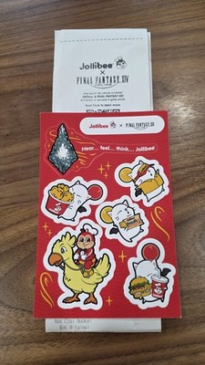 FFXIV Jollibee Collab - Eat Chicken Emote Code + Stickers - Final
