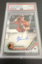 2019 Bowman Draft - Chrome Draft Pick Autographs Gunnar Henderson #CDA-GH...