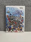 Go Vacation - Nintendo Wii 2011 Namco - CIB Complete w/ Manual - Tested Works