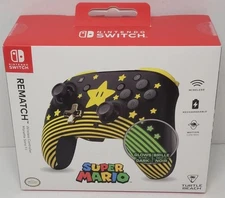 Turtle Beach Nintendo Switch Super Mario Wireless Controller Glow In Dark